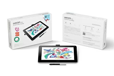 Интерактивный дисплей Wacom. Interactive display Wacom One 13 pen display DTC133W0B