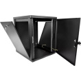 ЦМО Шкаф телекоммуникационный настенный разборный 12U 600 x 520 съемные стенки, дверь металл, цвет черный ШРН-М-12.500.1-9005