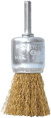 Щетка проволочная Makita Premium P-66955 кистевая, для ПШМ, диаметр: 17 мм, толщина проволоки: 0.3 мм, волнистая, хвостовик: 6 мм, материал проволоки: латунированная сталь