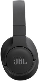 Наушники JBL Tune 720BT Черный JBLT720BTBLK беспроводные, полноразмерные, микрофон, отсоединяемый кабель, складная конструкция, разъем штекера: mini jack 3.5 мм, крепление: оголовье, чувствительность: 103 дБ
