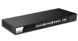 24-портовый Web Smart Gigabit коммутатор DrayTek VigorSwitch G1280