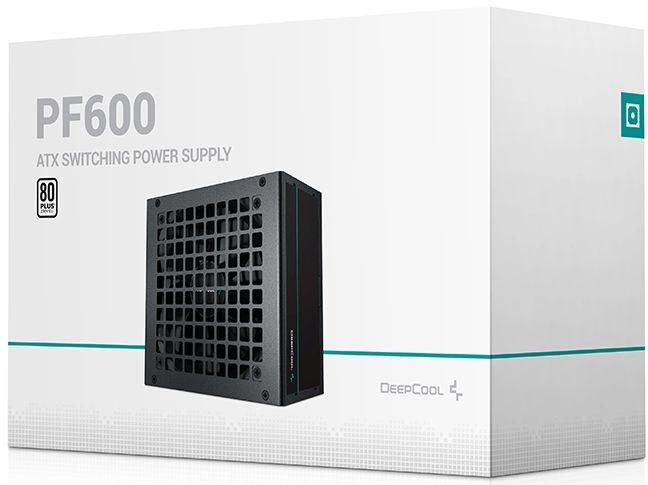 Блок питания Deepcool ATX 600W PF600 80+ white 20+4pin APFC 120mm fan 6xSATA RTL (R-PF600D-HA0B-WDEU)