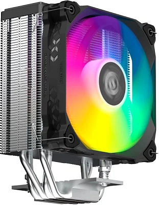 Кулер PentaWave PC-Z04E SRB ARGB LGA115X/1200/1700/AM4/AM5 (20 шт/кор, TDP 220W, 1*120mm ARGB PWM Fan, 4 тепловые трубки 6мм, 600-1850RPM, 12-32,6dBa)