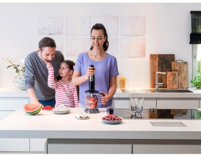 Блендер погружной Braun MQ7035X 850Вт черный (0X22111290)