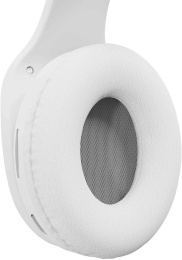 Наушники Digma BT-17, Bluetooth, накладные, белый [bt17w]