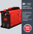 FUBAG IR 180 Инвертор сварочный [31402/41327/41775] { раб.напряжение 150-240В;Ном. напряжение, В 220, Сварочн. ток, А 30-180, Вес, кг 5}