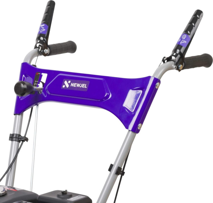 Снегоуборщик NEWJEL NJ40201, бензиновый, 5.7л.с., самоходный 100066568693