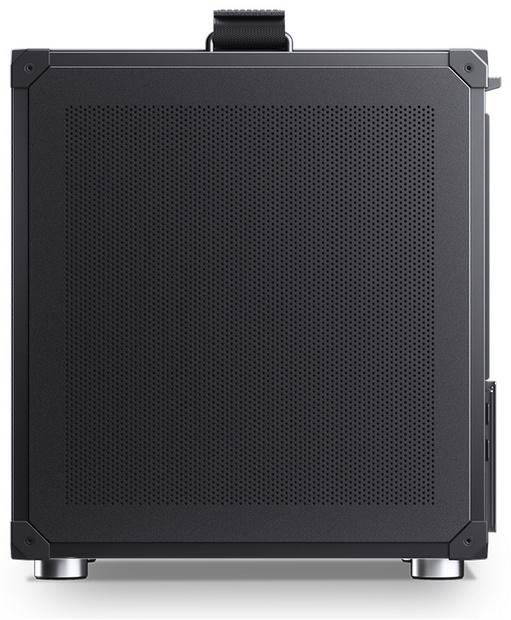 Корпус без блока питания Case JONSBO C6 Handle, Mini-Tower, no fan, 1xUSB-A 3.0 + 1xUSB-C 3.1, mATX, mITX Black (C6 Handle Black)