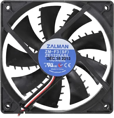 Вентилятор ZALMAN ZM-F3 SF Fan for m/tower (3пин 120x120x25мм 20-23дБ 1200 об/мин)
