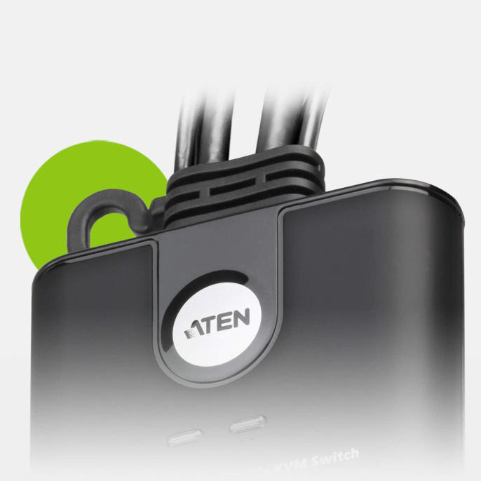 Переключатель KVM Aten CS22HF 2xPC port