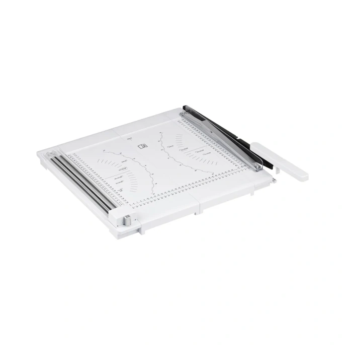 Сабельный роликовый резак OfficeSpace А4 320 мм, 2 в 1, до 10 л, 3 стиля PC32850