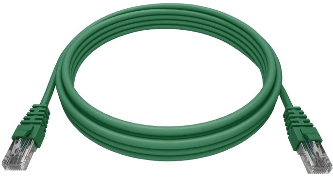 Патч-корд NTSS NTSS-PC-UTP-RJ45-5e-0.15-LSZH-GN UTP RJ-45 вил.-вилка RJ-45 кат.5E 0.15м зеленый LSZH