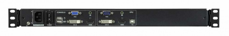 KVM консоль ATEN 17.3" Single Rail LCD Console USB, HDMI / DVI / VGA, 1920x1080 CL6700MW-ATA-RG