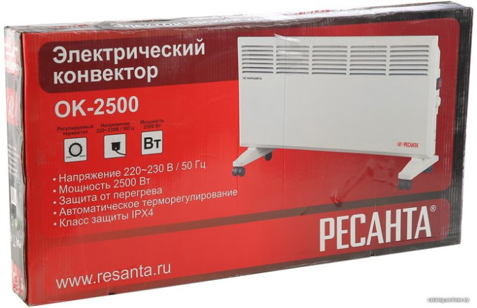 Конвектор Ресанта ОК-2500 67/4/10