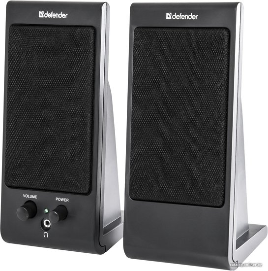 Акустическая система 2.0 DEFENDER SPK-170 черный 6Вт, питание от USB 65165