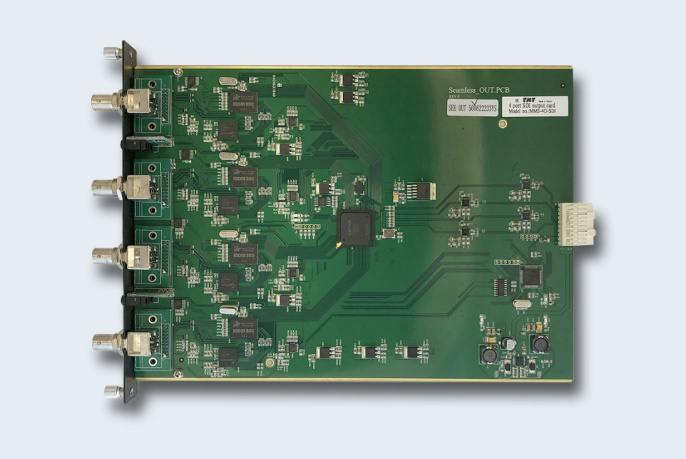 TNTV/TNT MMS-4O-SDI Карта интерфейсная, SDI+AUDIO, 4 внешних выходных порта: SDI, интегрированный конвертер видеоразрешений/scaler;для коммутаторов серии MMS-xxxxIPB