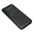 Gembird Портативный аккумулятор, 10000мАч, QC/PD, дисплей, черный GPB-10Q