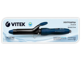 Щипцы Vitek VT-2537 B 45Вт синий макс.темп.:200С покрытие:керамическое 2537-VT-01