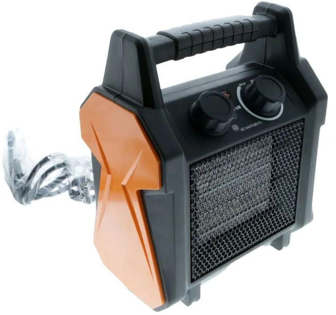 Тепловентилятор Sturm! FH2034CQ 2000Вт черный/оранжевый