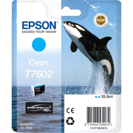 C13T76024010 - Картридж голубой Epson SureColor SC-P600