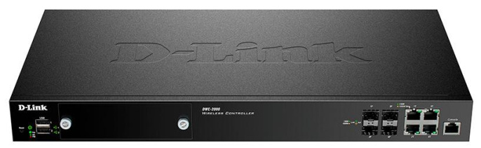 Контроллер D-Link DWC-2000 10/100/1000BASE-TX/SFP черный