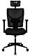 Кресло для геймера Aerocool GUARDIAN Smoky Black (150кг, эргономичное, сетчатый материал, 2D подлокотник)