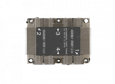 Радиатор Supermicro SNK-P0068PS - 2U Passive CPU Heat Sink for LGA 3647, 108x78x64
