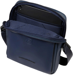 Сумка мужская Piquadro Ael CA6917S142/BLU синяя натур.кожа