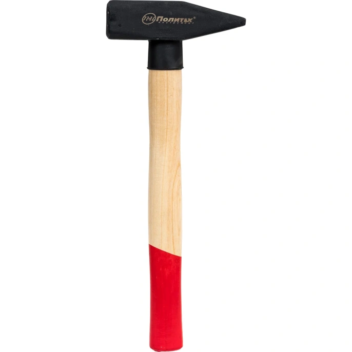 Молоток Политех с квадратным бойком, деревянная ручка, 1000гр 2535100