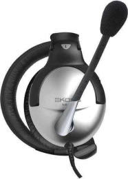 Наушники с микрофоном Koss SB-45 черный/серебристый 2.4м мониторные оголовье 15102961