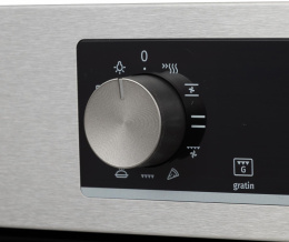 Духовой шкаф электрический Gorenje BO6735E05X,  77л,  дверца с 2 стеклами,  нержавеющая сталь