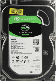 Жесткий диск Seagate Barracuda HDD 3.5" SATA 500Gb, 7200 rpm, 32Mb buffer, ST500DM009, 1 year, analog ST500DM002 упаковка вскрыта, диск восстановленный