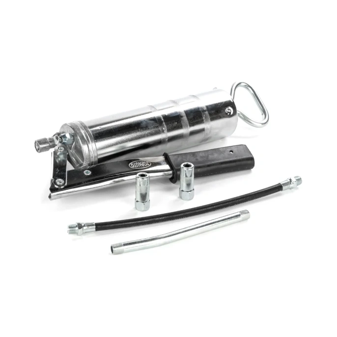 Профессиональный рычажно-плунжерный шприц для смазки TopAuto 300 мл 30003