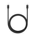 Кабель Satechi 240W Thunderbolt 5 Pro USB-C - USB-C Cable. Длина: 1м. Цвет: черный (ST-YTB5100K)