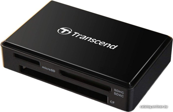 Считыватель карты памяти Transcend USB 3.0 Transcend All-in-1 Multi Card Reader, Black [TS-RDF8K2]