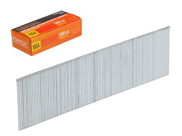 Гвозди тип 18GA 25мм 5000шт STARTUL PROFI ST4515-25