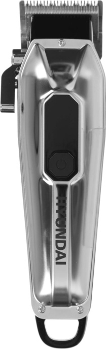 Машинка для стрижки Hyundai H-HC7110 серебристый/черный 5Вт насадок в компл:6шт