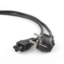 Кабель питания PC-186-ML12-1M Gembird 1m VDE Schuko вход и C5 выход /Cablexpert/