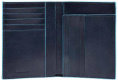 Кошелек мужской Piquadro Blue Square, кожа натуральная, темно-синий [pu1393b2r/blu2]
