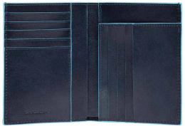 Кошелек мужской Piquadro Blue Square, кожа натуральная, темно-синий [pu1393b2r/blu2]