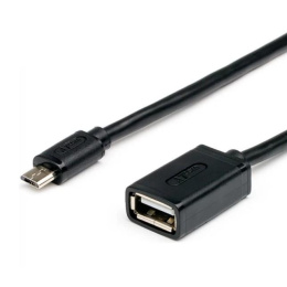 Кабель OTG USB 2.0 ExeGate EX-OTG-USB2-AFmicroBM5P-0.15 AF/microBm 5P, 0,15м EX294760RUS