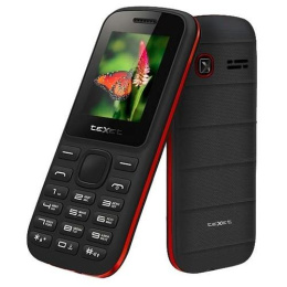 TEXET TM-130 черный-красный (126746)