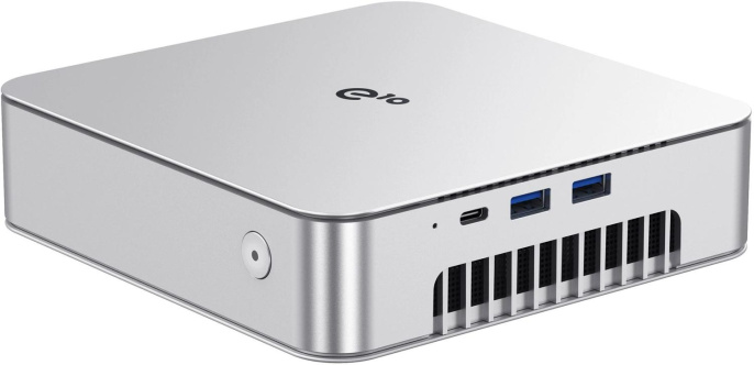 Неттоп Acer Gadget E10 ERBox X Ryzen 7 H 255 3.8 16Gb SSD512Gb 780M Windows 11 Pro 2x2.5GbitEth WiFi BT 120W серебристый (23478416)