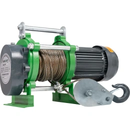 Лебедка электрическая (500/1000кг, 30/15м, U=220v, P1, 50HZ) EURO-LIFT KCD 00019835