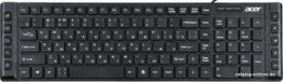 Клавиатура Acer OKW010 черный USB slim Multimedia ZL.KBDEE.002 кабель 1.45м