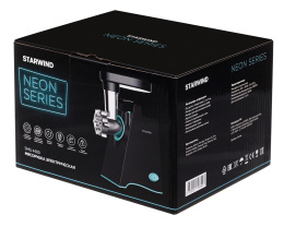 Мясорубка STARWIND SMG4480,  темно-серый / бирюзовый