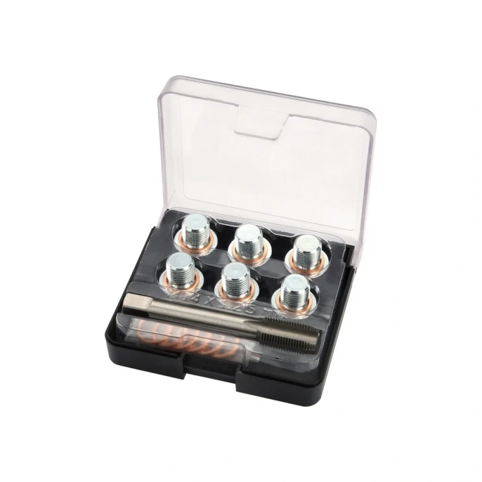 Набор для ремонта масляных пробок М14х1,25 кейс 19шт МАСТАК 103-47014C