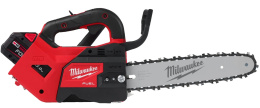 Электропила цепная Milwaukee M18 FTHCHS30-802 4933499221 аккумулятор, 18В, Li-on, длина цепи: 30см, шаг цепи: 8.3/.325мм, верхняя ручка, в комплекте: 2 аккумуляторных блока M18 FB8, зарядное устройство M12-18 FC, емкость топливного бака: 0.2 л