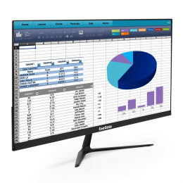 Монитор 21.5" ExeGate ProSmart EV2207 VA LED Grade A+, FHD, 1920x1080@75Гц, 16:9, 250cd/m2, 3000:1, 178°/178°, 5ms, D-Sub, HDMI, Flicker-free, кабель HDMI 1.5м, VESA, регулировка наклона tilt , черный EX294426RUS