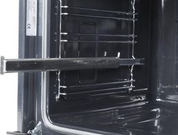 Духовой шкаф электрический Gorenje BOSB6737E06X, 77л, дверца с 2 стеклами, нержавеющая сталь/черный